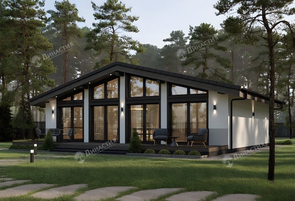 Дом из камня D-794